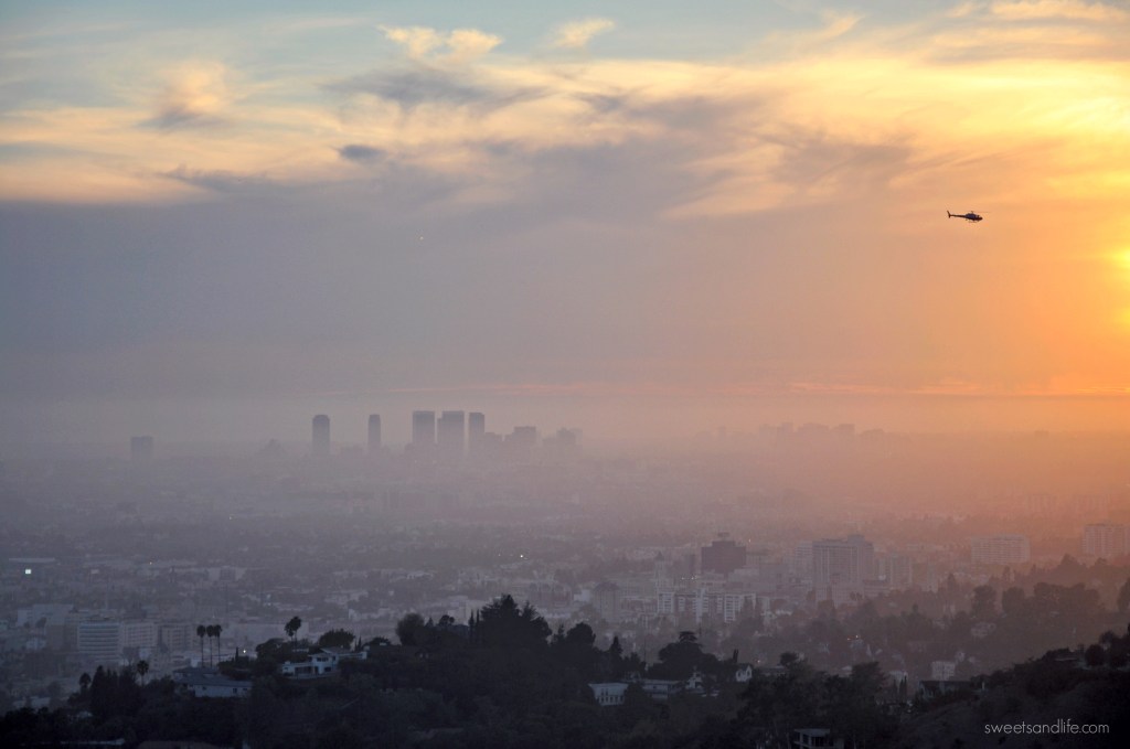Sweets and LIfe: Sunset over Los Angeles